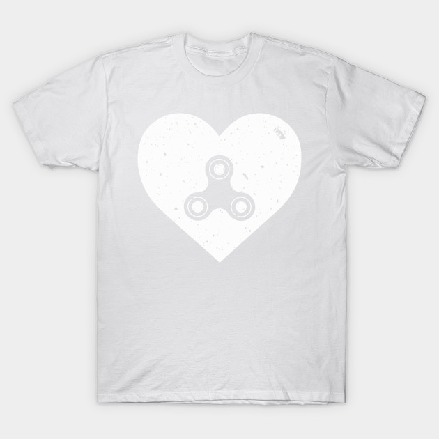 I Love Fidget Spinner - Cool Fidget Spinner T-Shirt-TOZ